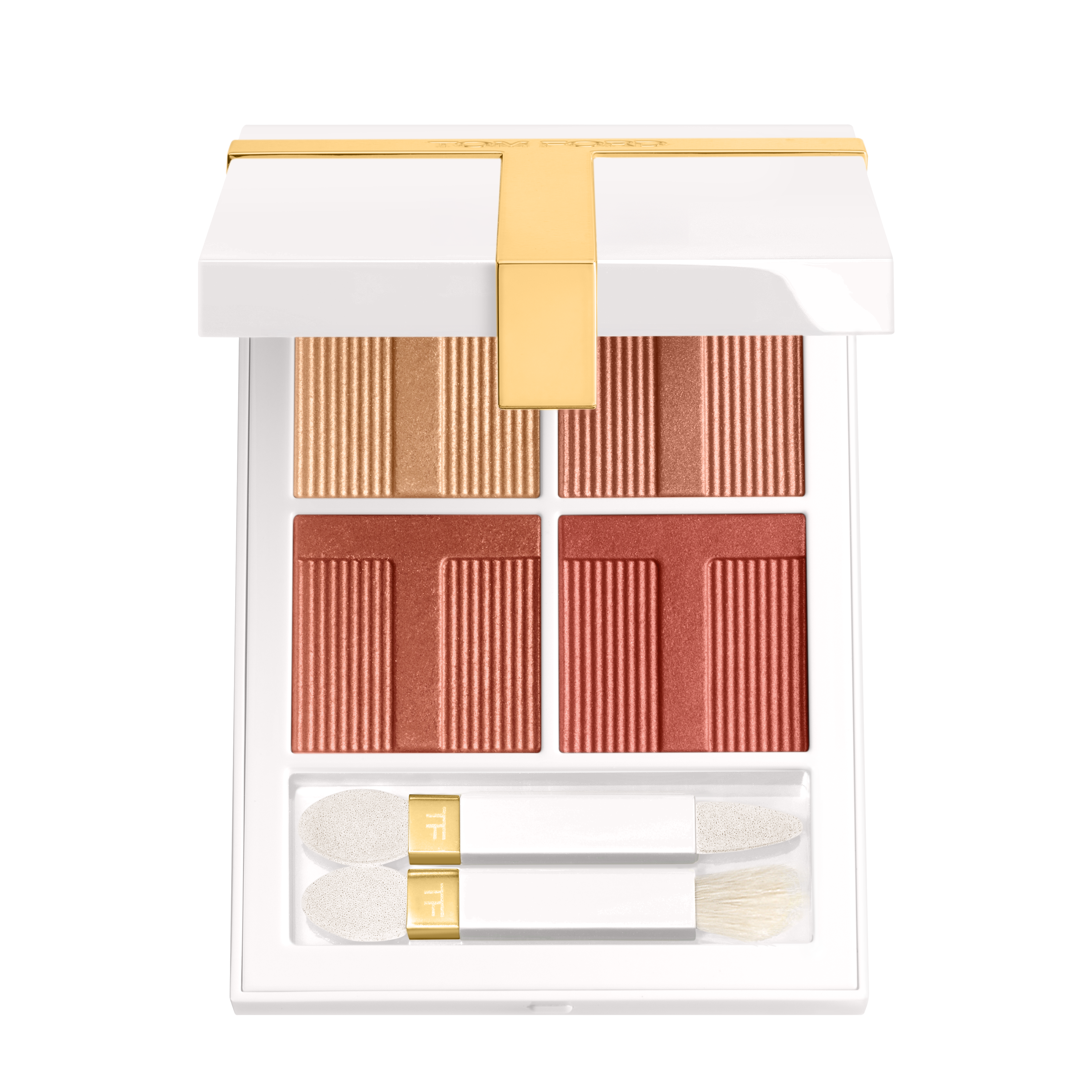アイシャドウ TOM FORD SOLEIL EYE COLOR QUAD 01SN Tom Ford Soleil Neige Eye Color Quad, 01 LUMIERE D'HIVER, Full
