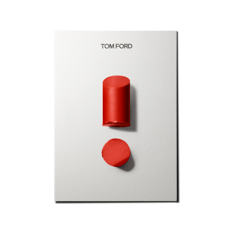 Figue Érotique Collection Lip Colour Satin Matte, 3.3 g, 16 Scarlet Rouge, 16, Smoosh