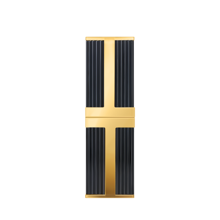 Reserve Lip Color Case, Black Fluted Case, Product Shot