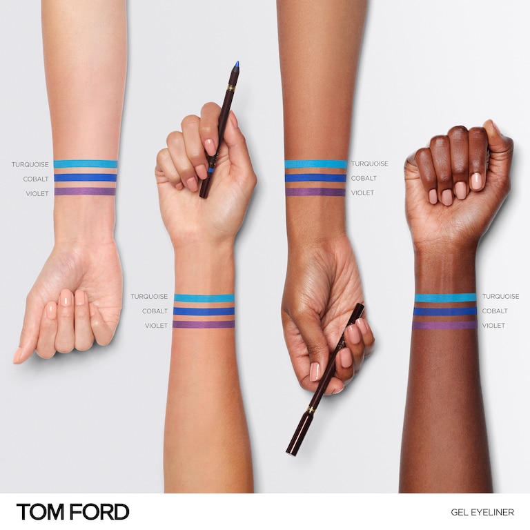 Gel Eyeliner, 1.2 g, 06 Violet, 06, Model, multiple