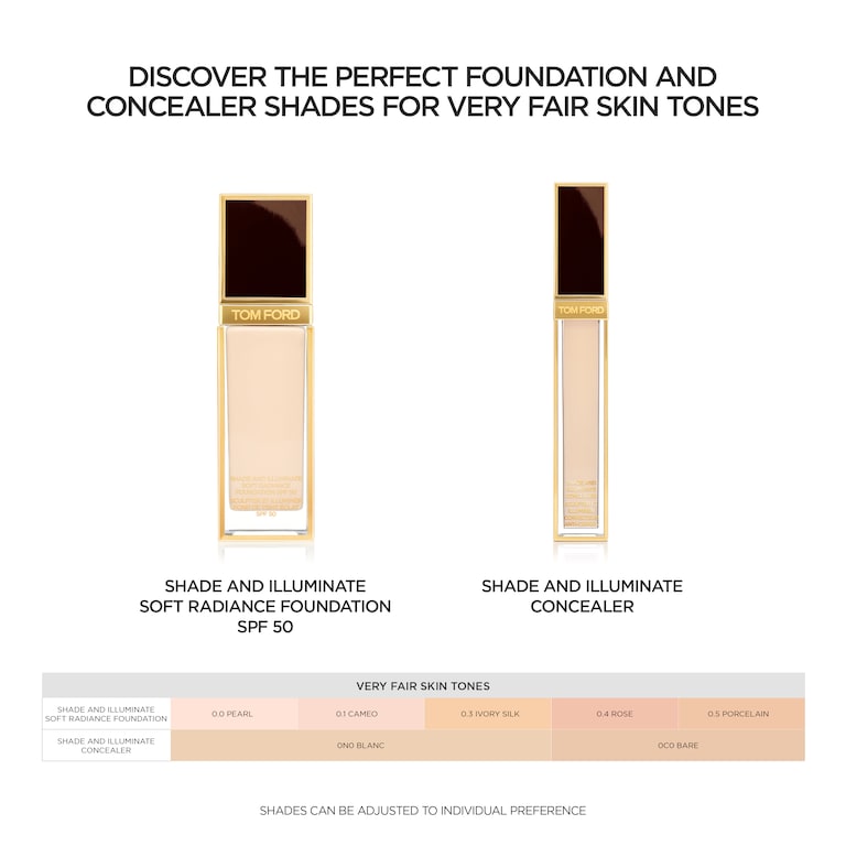 Shade and Illuminate Soft Radiance Foundation SPF 50, Rose, 0.4, 30ml