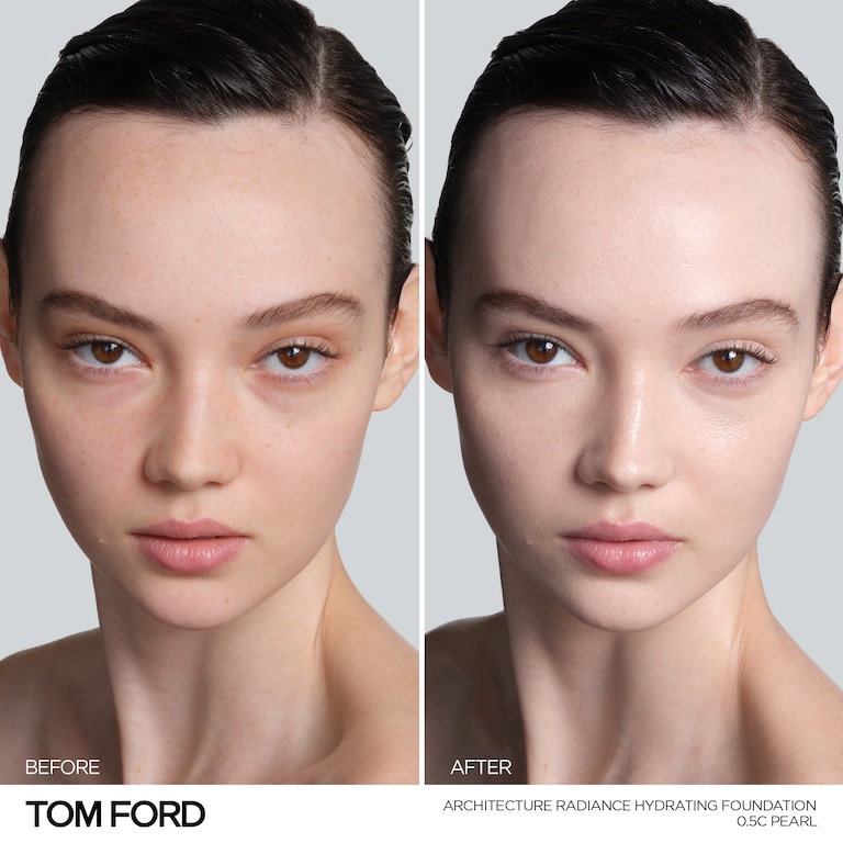 Architecture Radiance Hydrating Foundation SPF 50+, 30.0 ml, 0.5C Pearl, 0.5C, Model, light