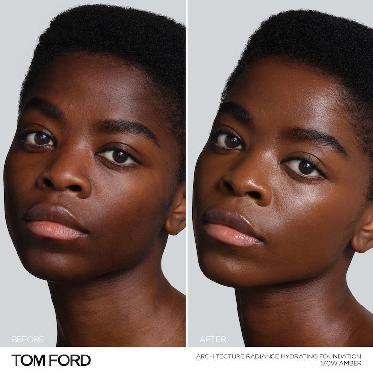 Architecture Radiance Hydrating Foundation SPF 50+, 30.0 ml, 17.0W Amber, 17.0W, Model, deep
