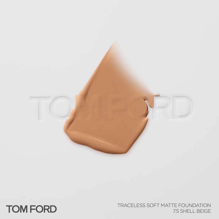 Traceless Soft Matte Liquid Foundation, 30.0 ml, 7.5 Shell Beige, 7.5, Smoosh