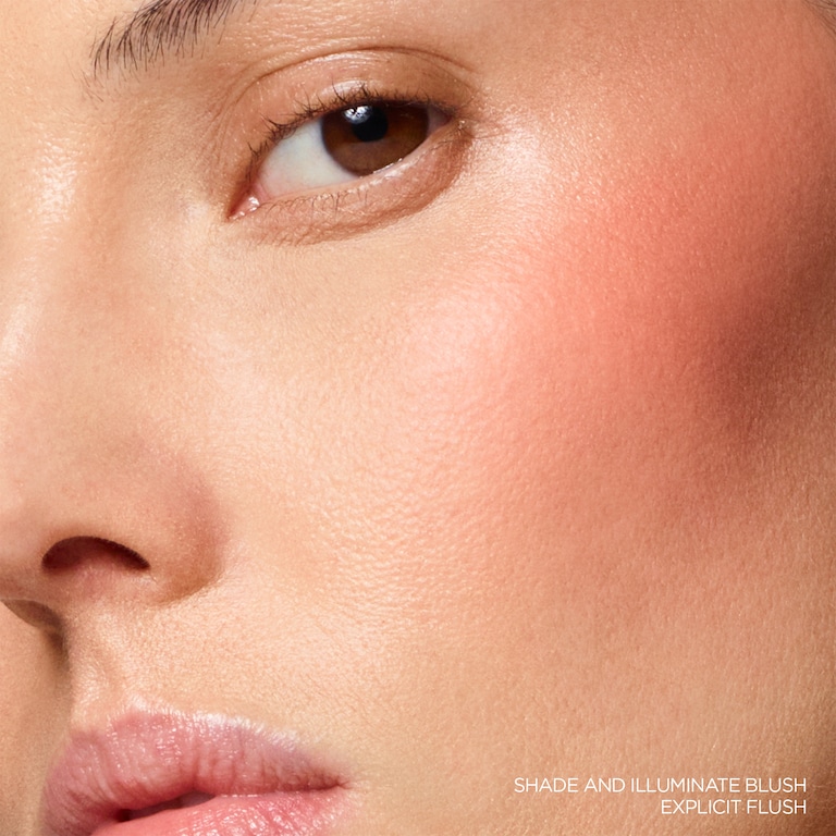 Shade and Illuminate Blush, 6.5 g, 2 Explicit Flush, 2, Model, medium